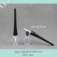 AG-JH-JE-02 AGPM Cosmetics Packing New Arrival OFC 6ml Plastic Custom Empty Irregular Liquid Eyeliner Case